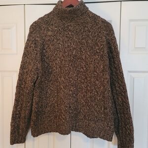Ralph Lauren "Polo" Brown, XXL, Turtleneck, Sweater